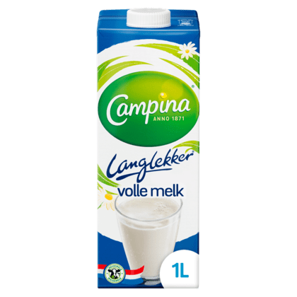 Campina langlekker volle melk